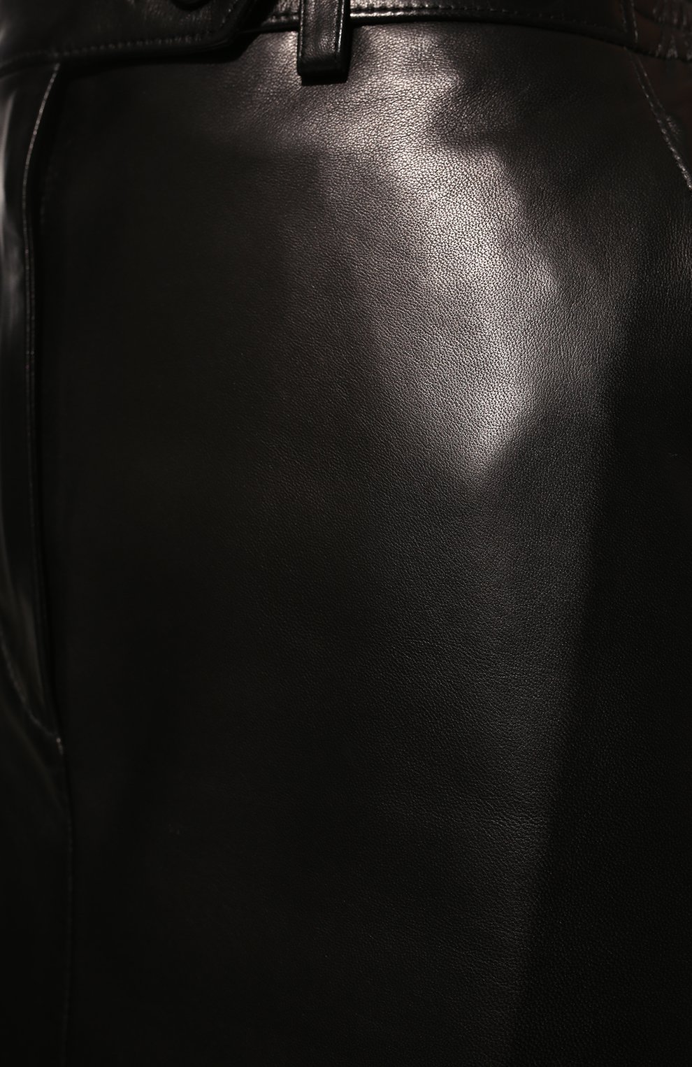 Кожаная юбка PRADA, арт. 51801-08P-F0002, фото 5