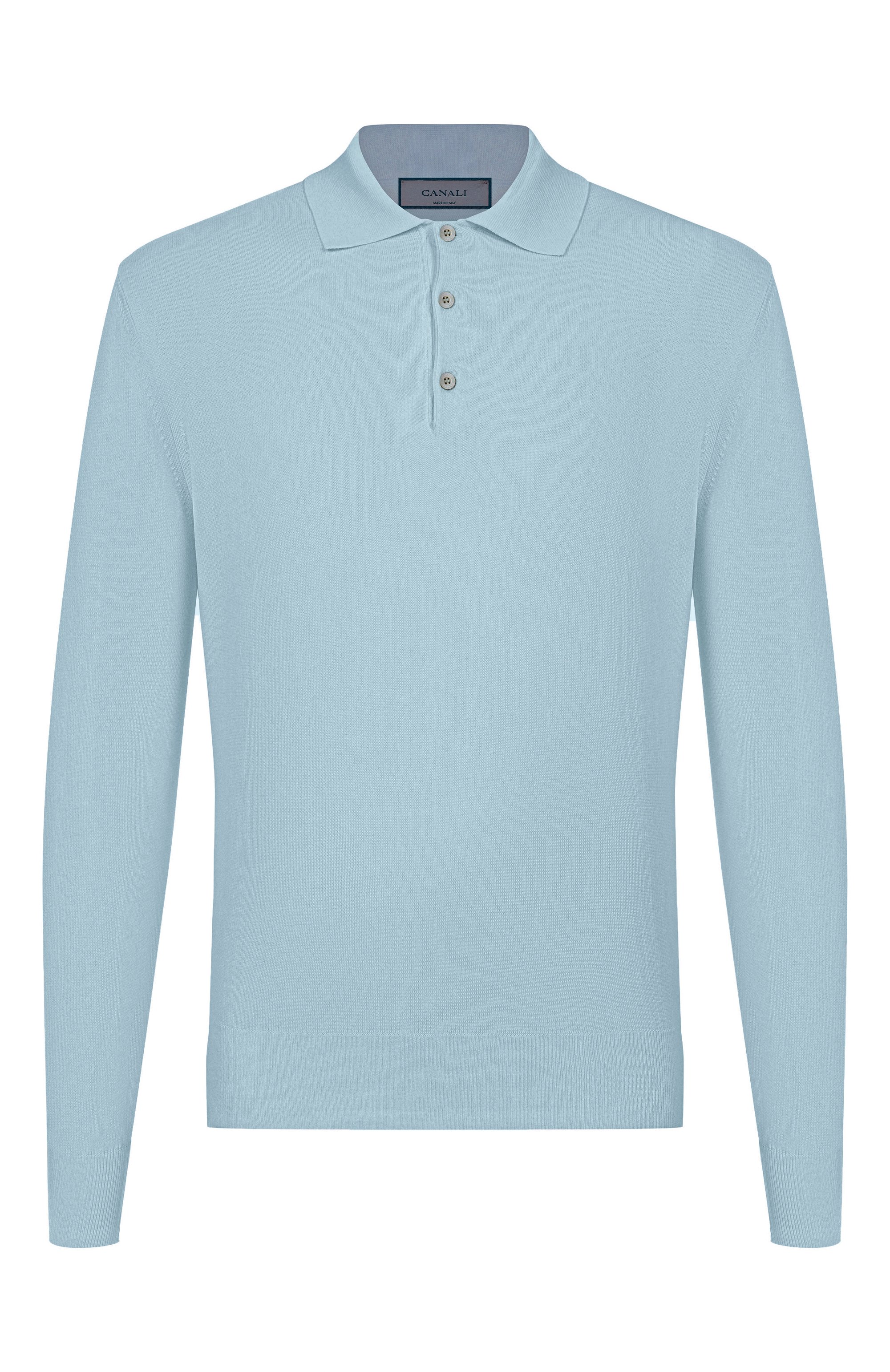 Хлопковое поло CANALI, арт. C0017/MK02459, фото 1