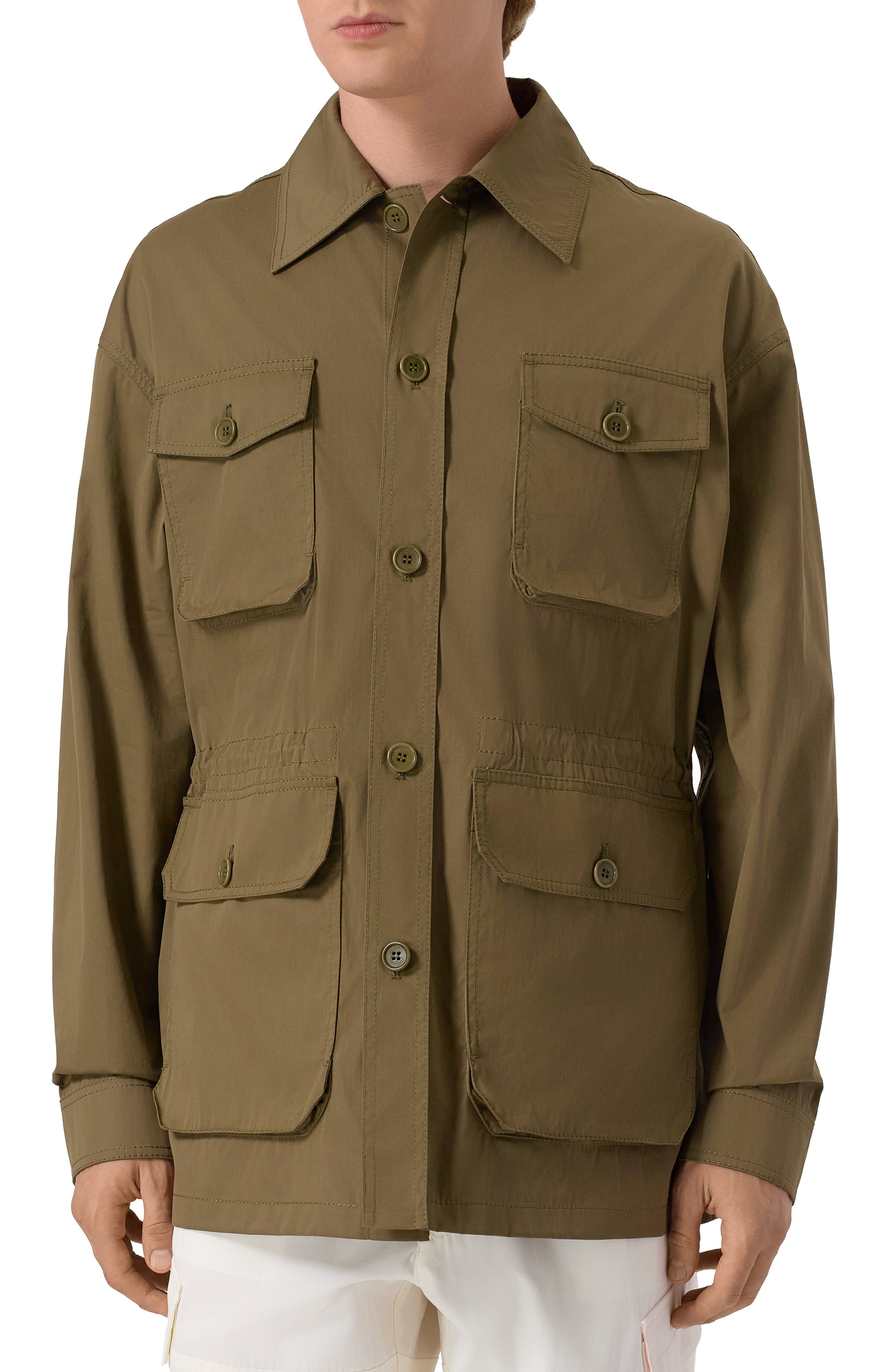 Куртка из хлопка и шелка MVST, арт. 0011/0224, фото 3