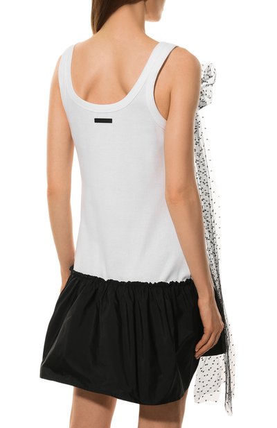 Хлопковое платье REDVALENTINO, арт. XR0MJ09E/6H2, фото 4