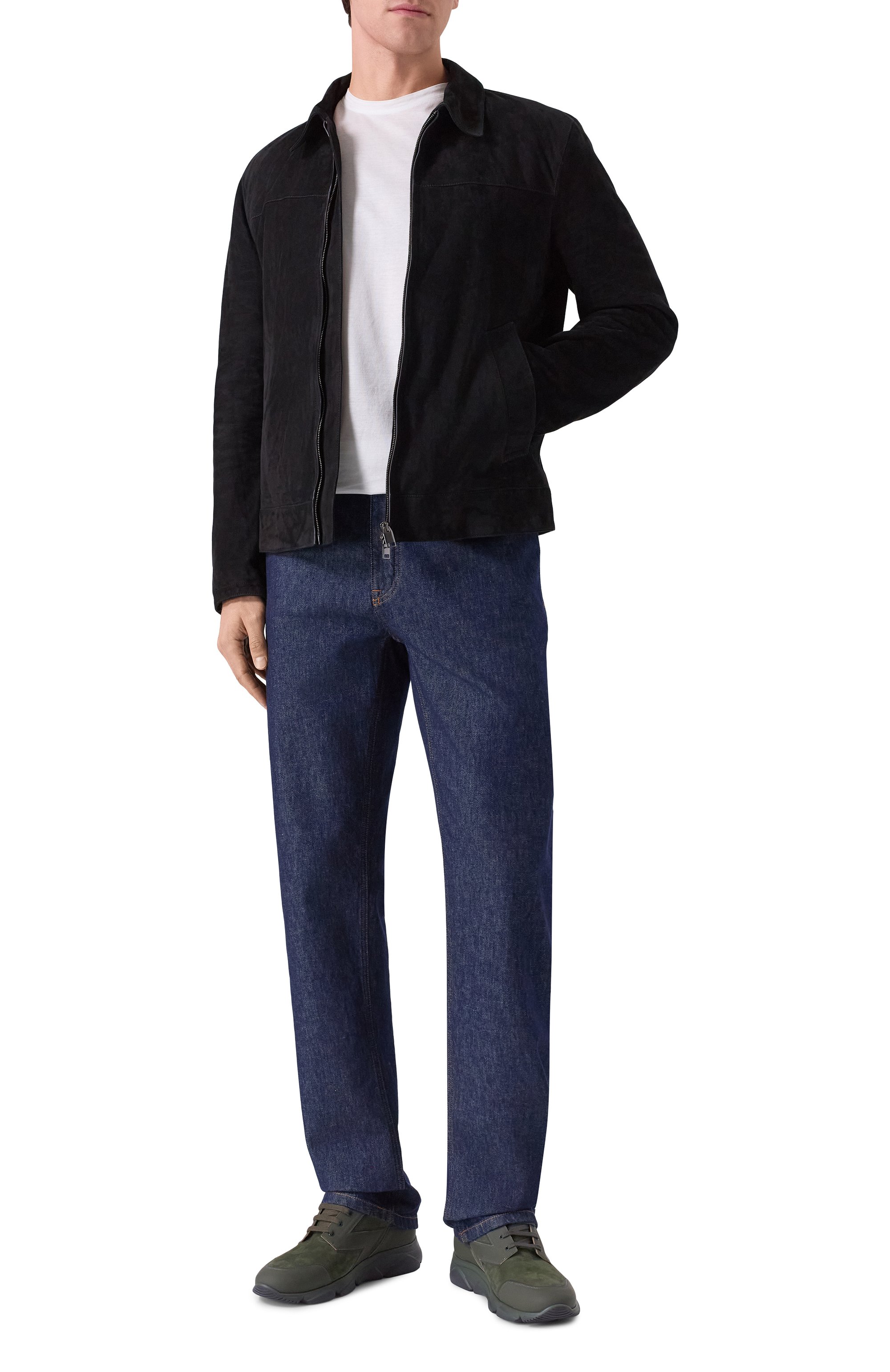 Комбинированные кроссовки ZILLI, арт. H0252AM4001VZGR00, фото 2