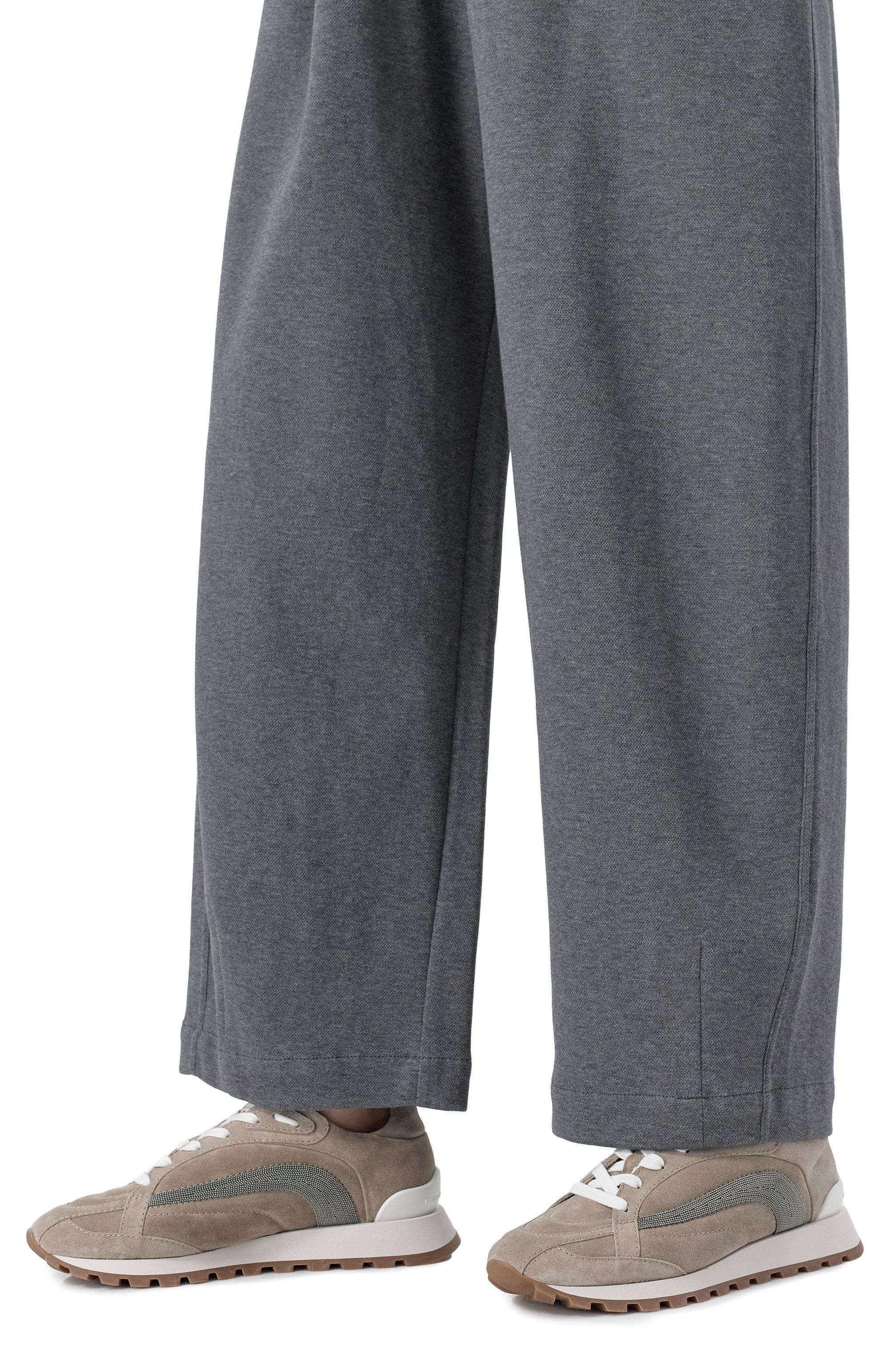 Замшевые кроссовки BRUNELLO CUCINELLI, арт. MZSFG2943, фото 3