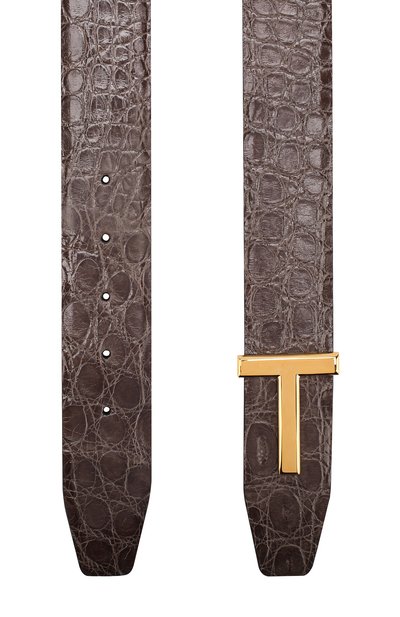 Ремень из кожи каймана TOM FORD, арт. TB178T-A19/CYAC, фото 2