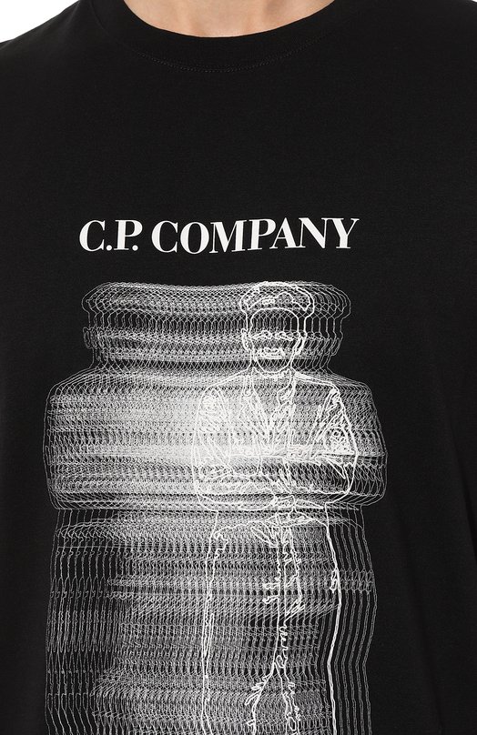 фото Хлопковая футболка c.p. company