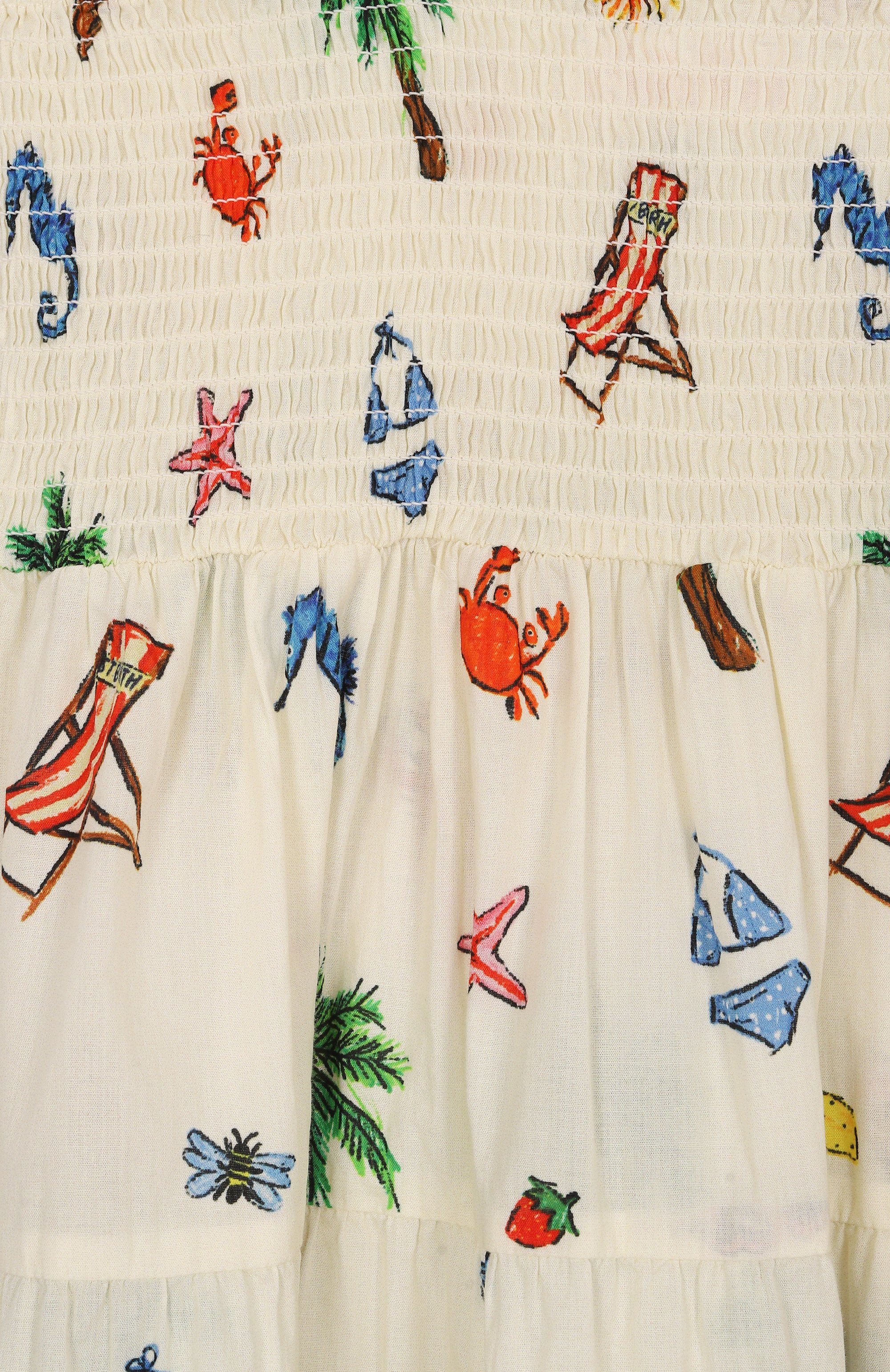 Хлопковый сарафан MC2 SAINT BARTH, арт. STBK JEMINE JR/JME001, фото 3