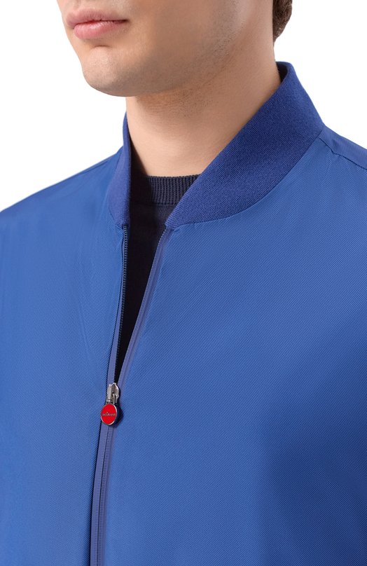 Бомбер Kiton UBLMSEAK0744H Синий  UBLMSEAK0744H Фото 5