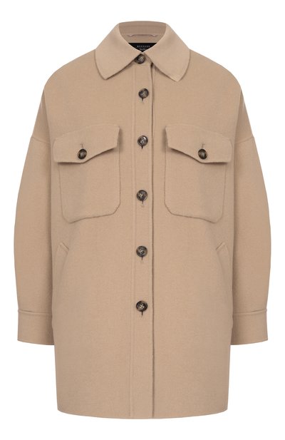 Женское шерстяная куртка-рубашка WEEKEND MAX MARA, арт. WKDLASER