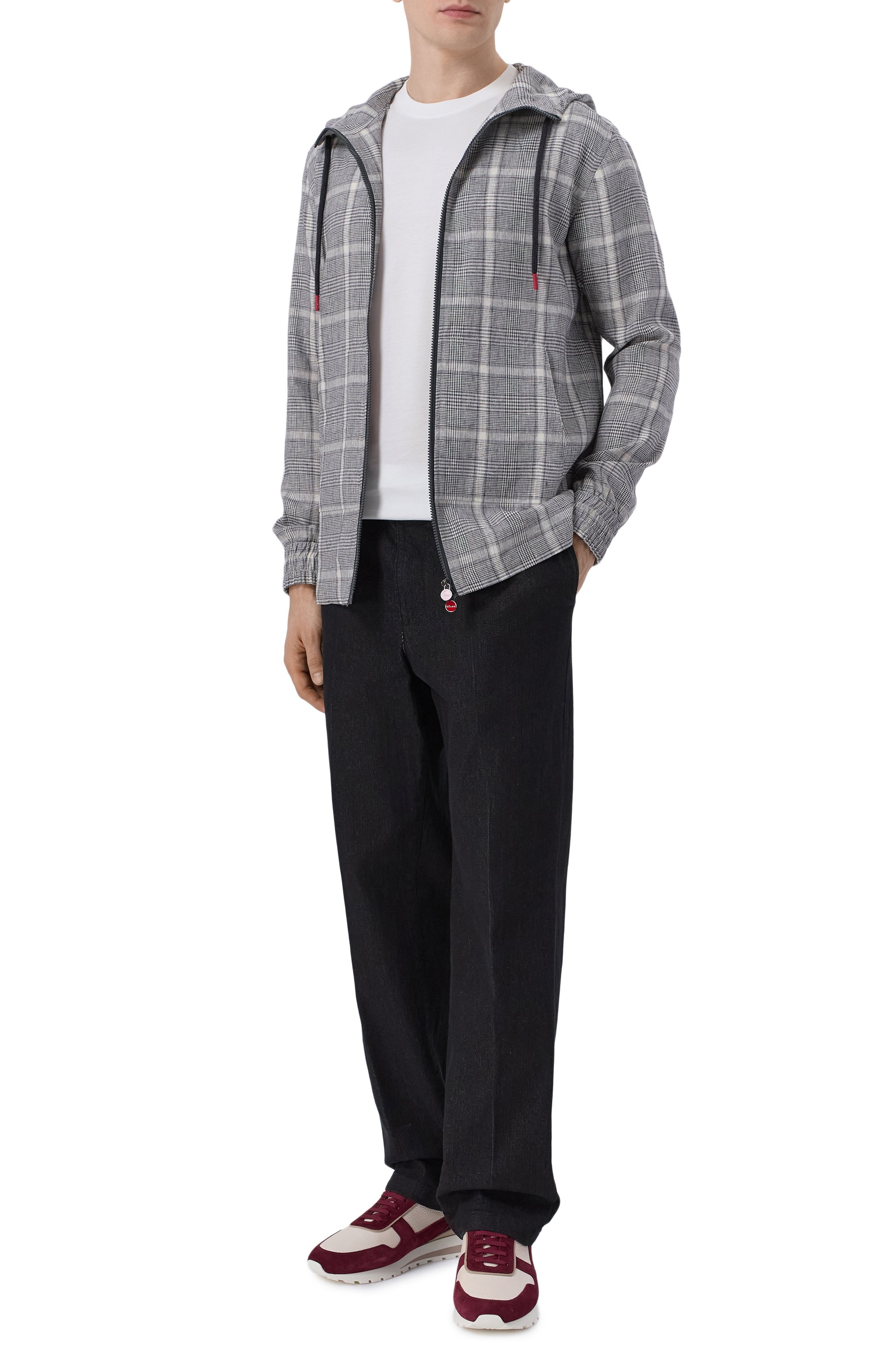 Льняная рубашка KITON, арт. UMC010H09638, фото 2