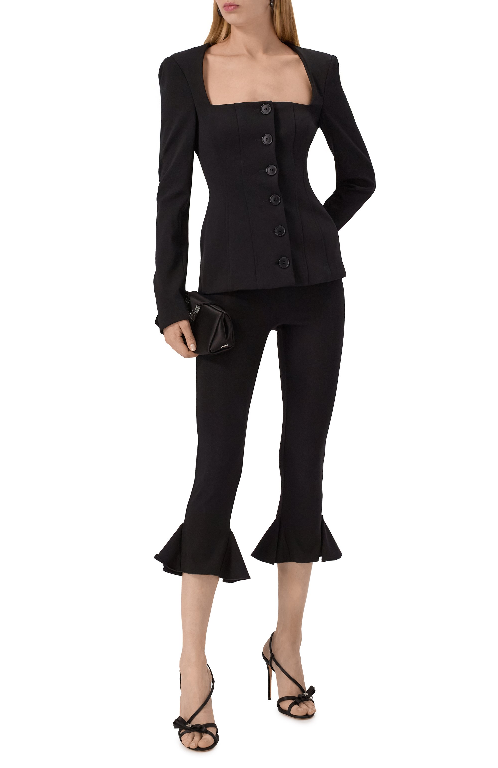 Текстильные босоножки julia girly 100 CASADEI, арт. 1L300J1001/T0505, фото 2