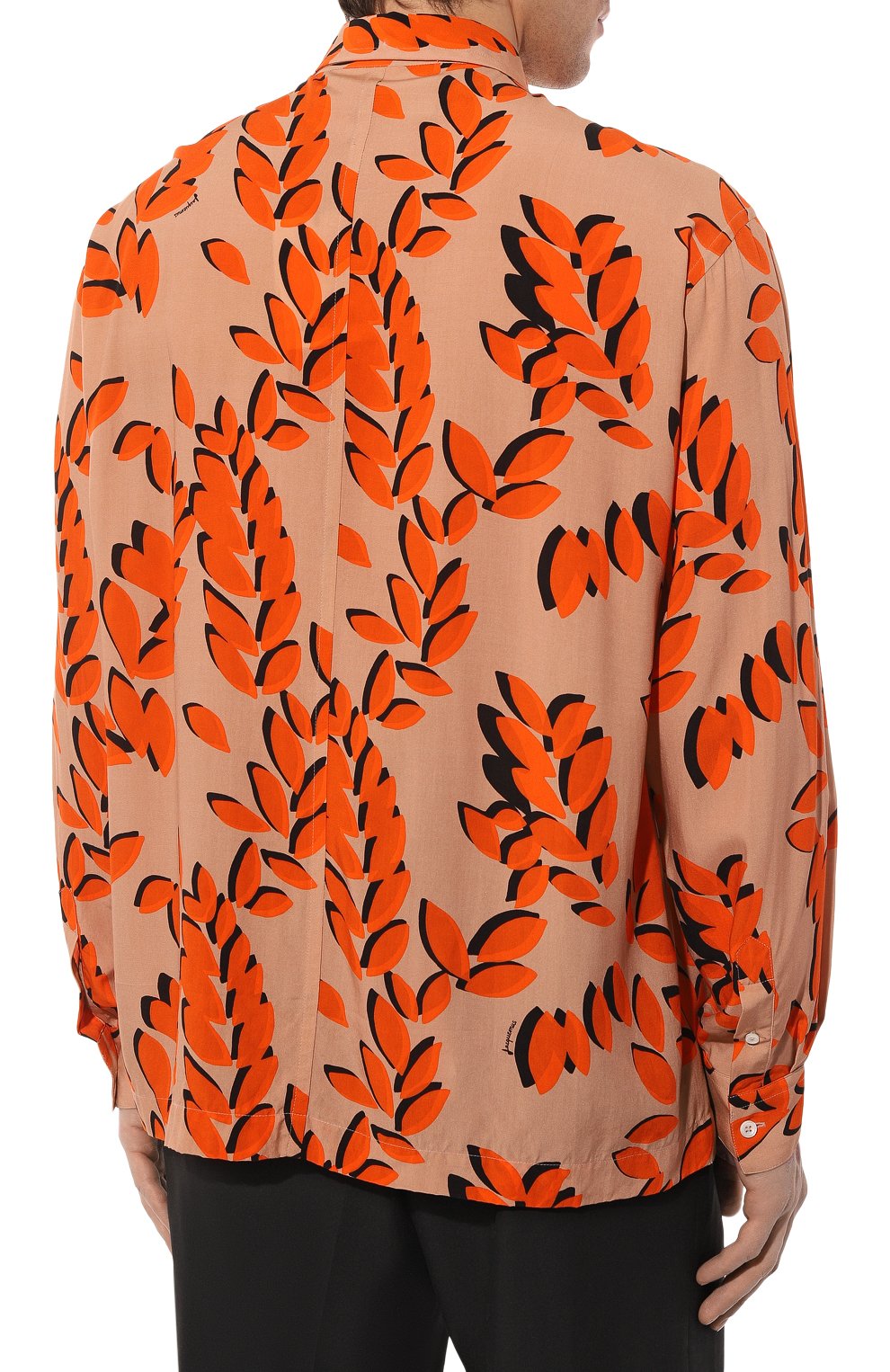 Рубашка JACQUEMUS, арт. 22E215SH002/1002PRINTORANGE, фото 4