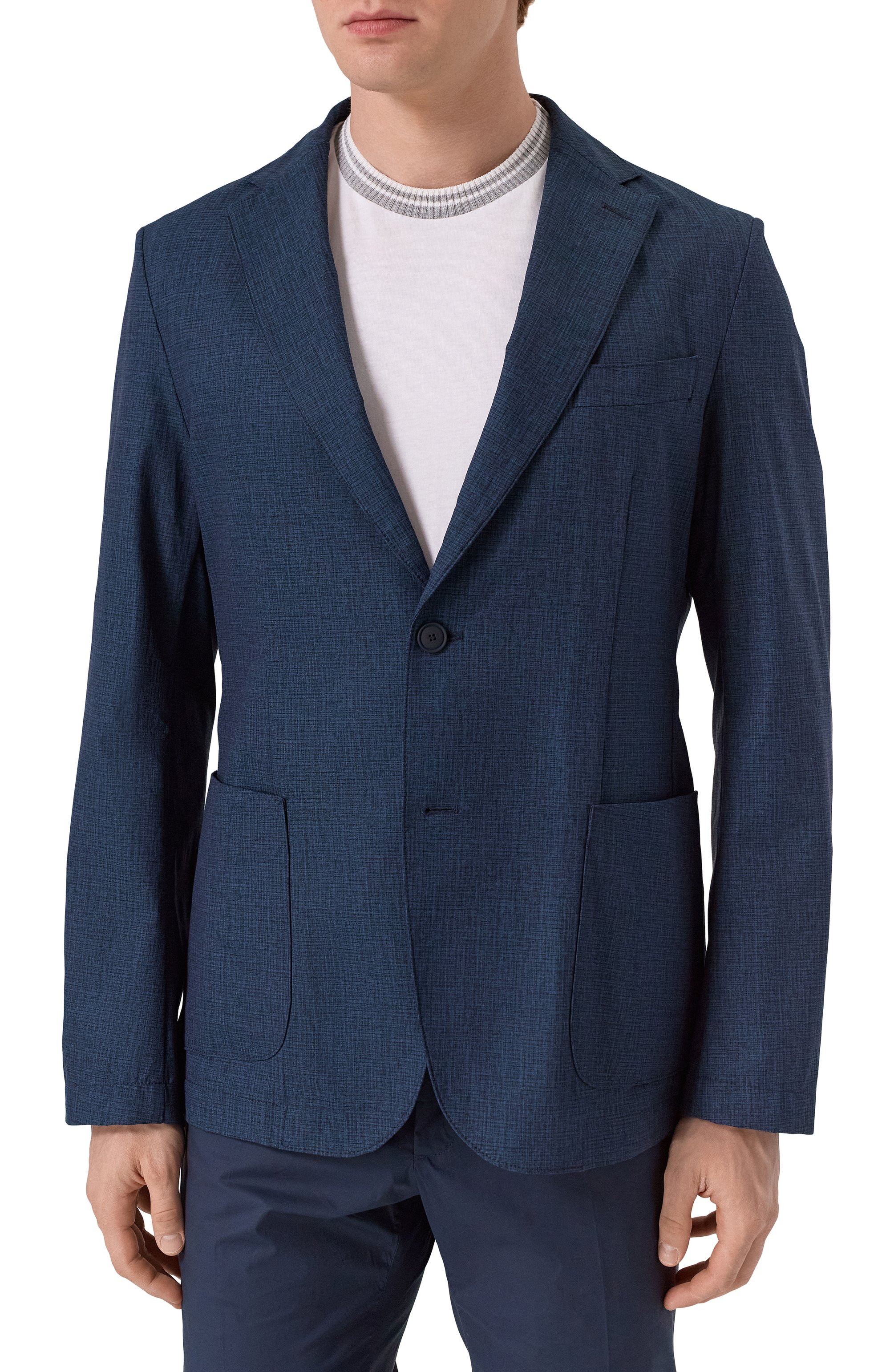 Однобортный пиджак BOSS, арт. 50539492, фото 4