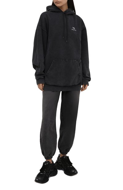 Хлопковые джоггеры BALENCIAGA, арт. 675247/TLVA1, фото 2