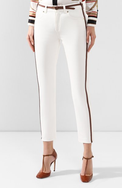 Джинсы с поясом BURBERRY, арт. 8016541, фото 3