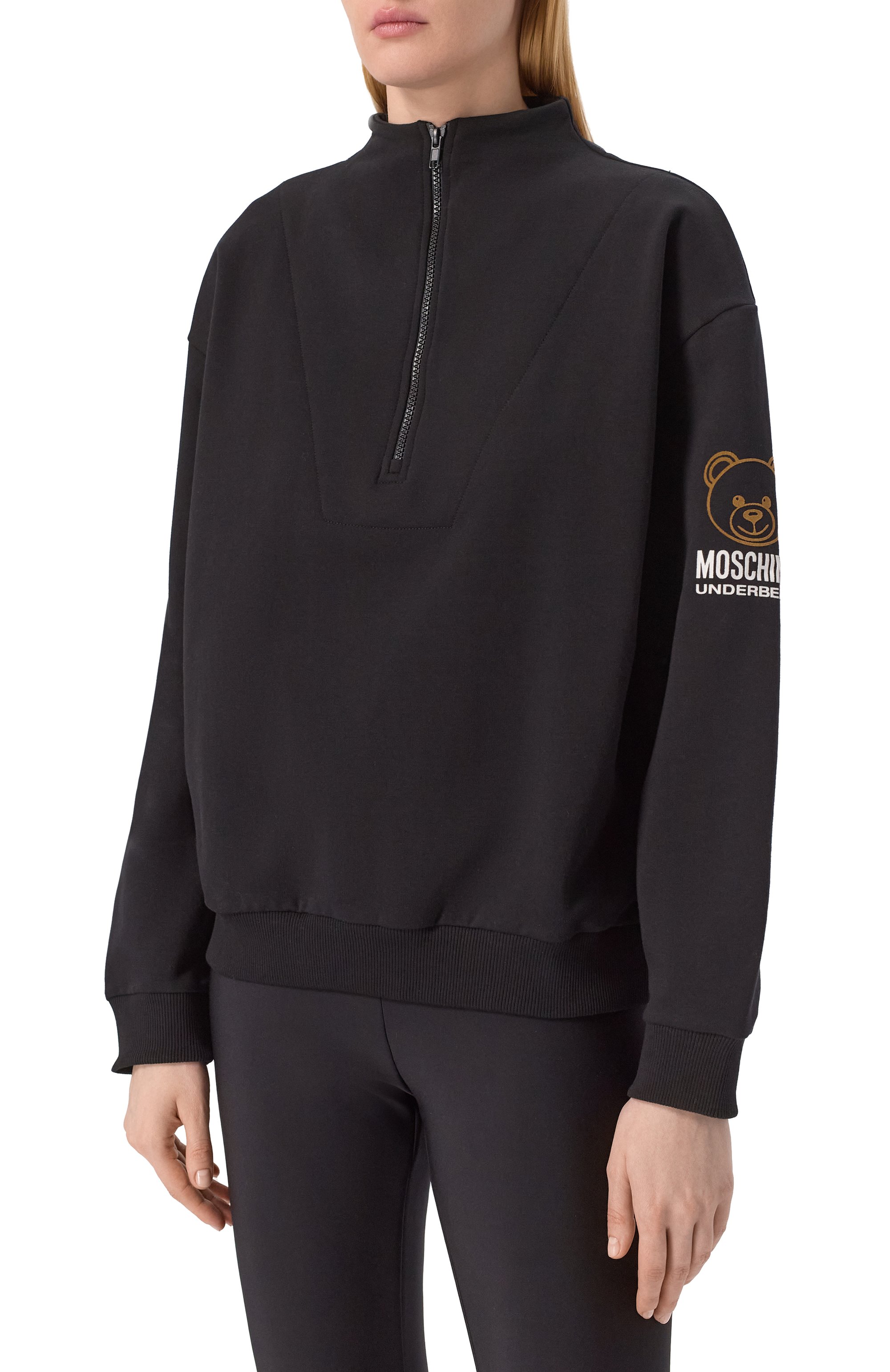 Хлопковый свитшот MOSCHINO, арт. A1701/4424, фото 3