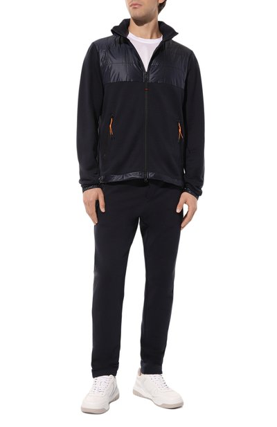 Хлопковые брюки BOGNER FIRE+ICE темно-синего цвета по цене 20900 руб., арт. 14083721, фото 2 Хлопковые брюки BOGNER FIRE+ICE, арт. 14083721, фото 2