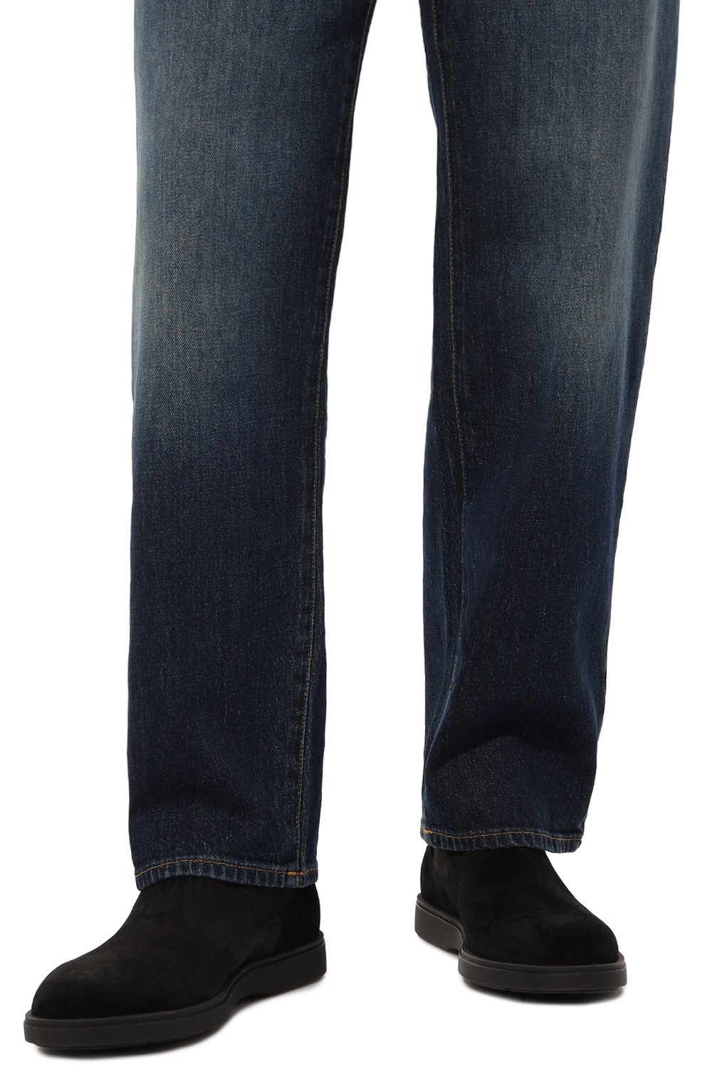 Замшевые челси detroit SANTONI, арт. MGDG18588SM0BGEX, фото 3