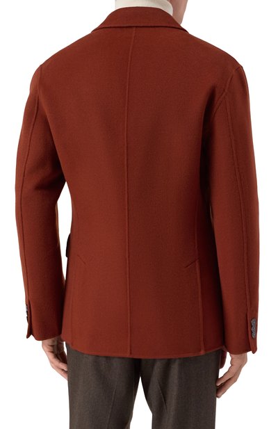 Пиджак из шерсти и кашемира 12 STOREEZ коричневого цвета по цене 49000 руб., арт. 127944, фото 4 Пиджак из шерсти и кашемира 12 STOREEZ, арт. 127944, фото 4