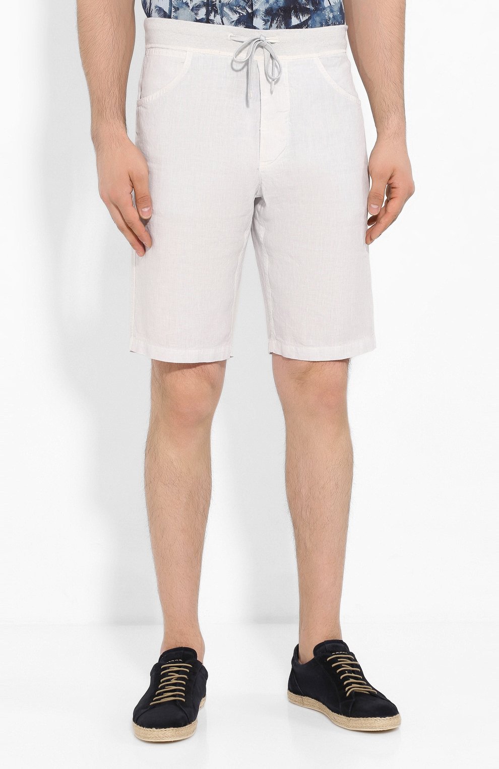 Льняные шорты 120% LINO, арт. R0M2120/0253/S00, фото 3