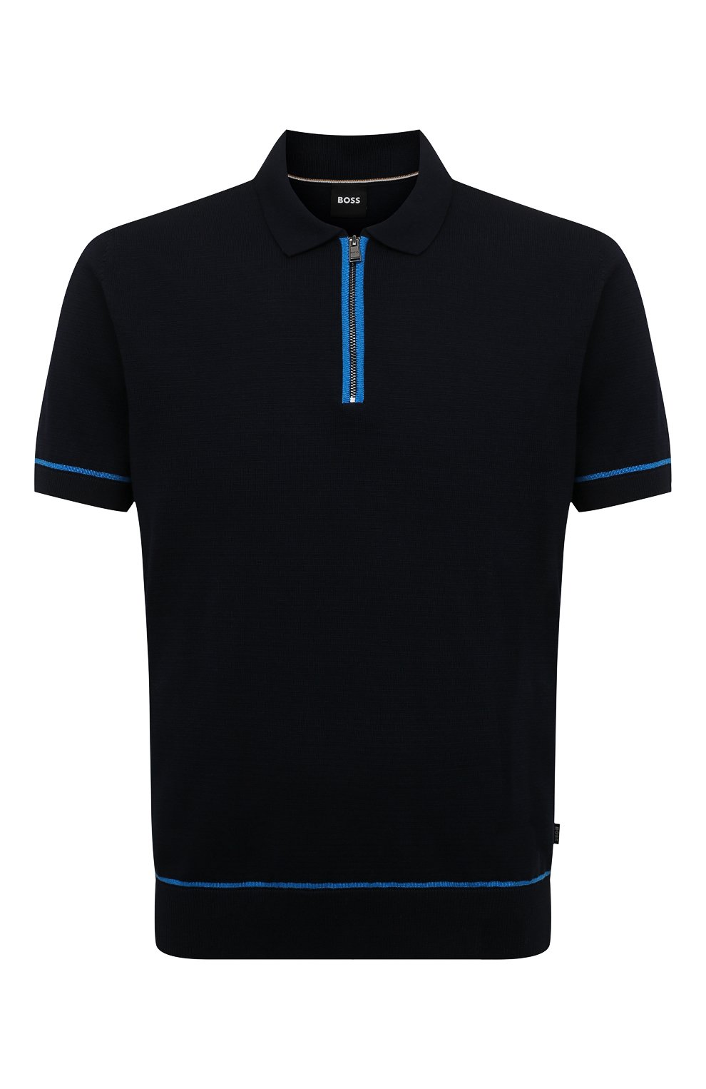 Хлопковое поло BOSS, арт. 50466558, фото 1