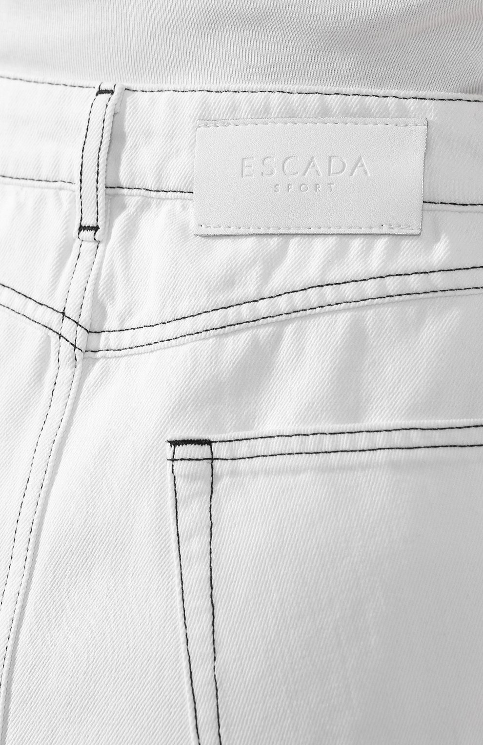 Джинсовая юбка ESCADA SPORT белого цвета по цене 19050 руб., арт. 5029060, фото 5 Джинсовая юбка ESCADA SPORT, арт. 5029060, фото 5