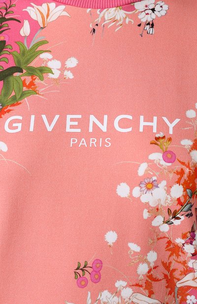 Хлопковый свитшот GIVENCHY розового цвета по цене 73400 руб., арт. BW70013Z34, фото 5 Хлопковый свитшот GIVENCHY, арт. BW70013Z34, фото 5