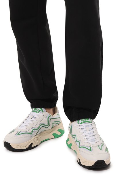 Комбинированные кроссовки MSGM, арт. 3440MS701 340, фото 3