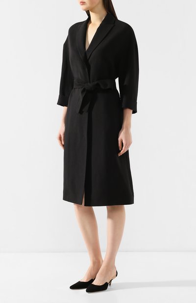 Пальто из смеси вискозы и льна BRUNELLO CUCINELLI, арт. MH1269398, фото 3