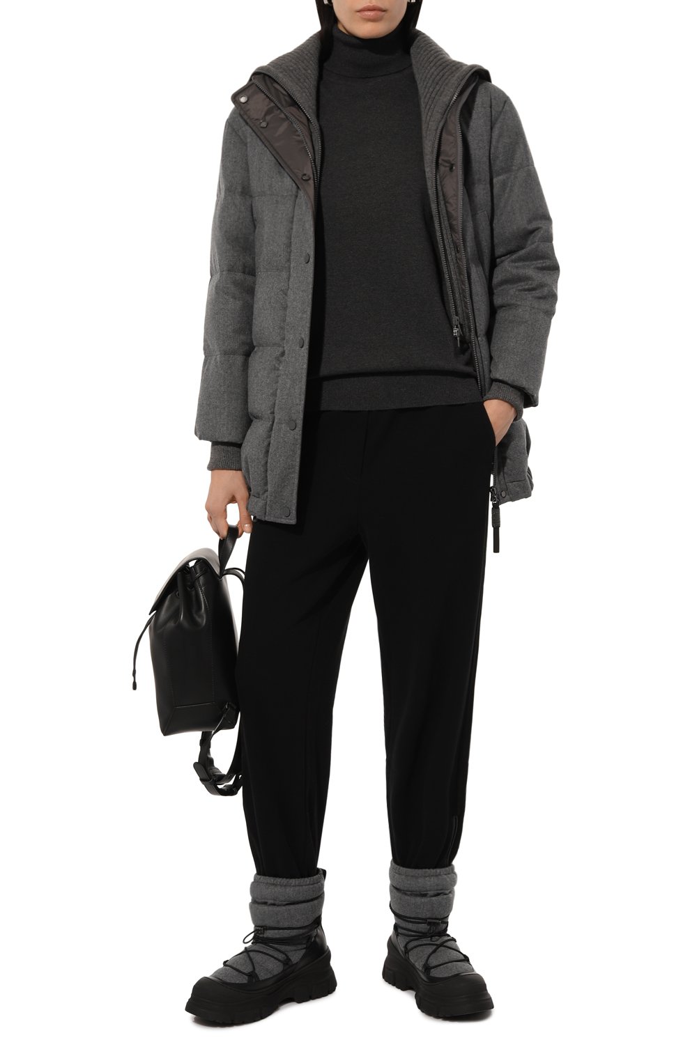 Хлопковые джоггеры BRUNELLO CUCINELLI, арт. MN05NHS899, фото 2