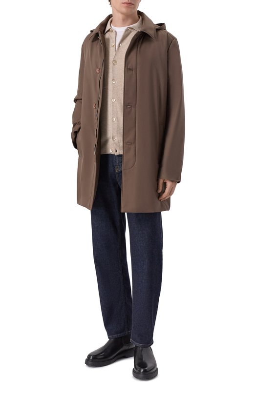 Плащ Stefano Ricci MDJ5300250/PL001T Коричневый  MDJ5300250/PL001T Фото 2