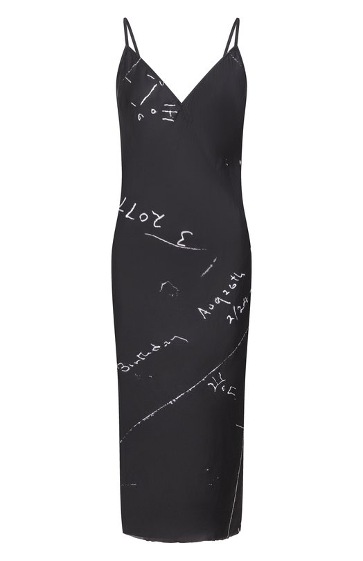 Платье Rick Owens RP01F6545/KP1 Чёрно-белый RP01F6545/KP1