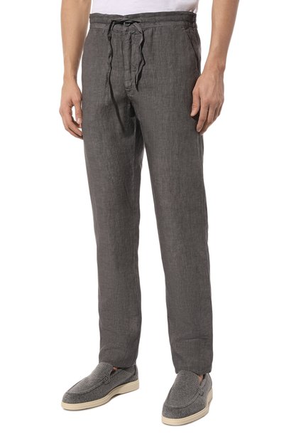 Льняные брюки 120% LINO, арт. 31ALIM299M/0000253/S00, фото 3