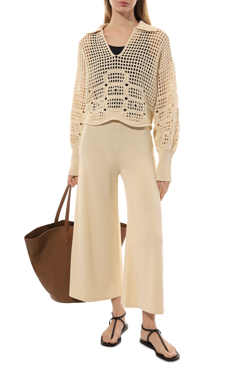 Хлопковый свитер BEATRICE .B, арт. 23FE8274KNIT, фото 2