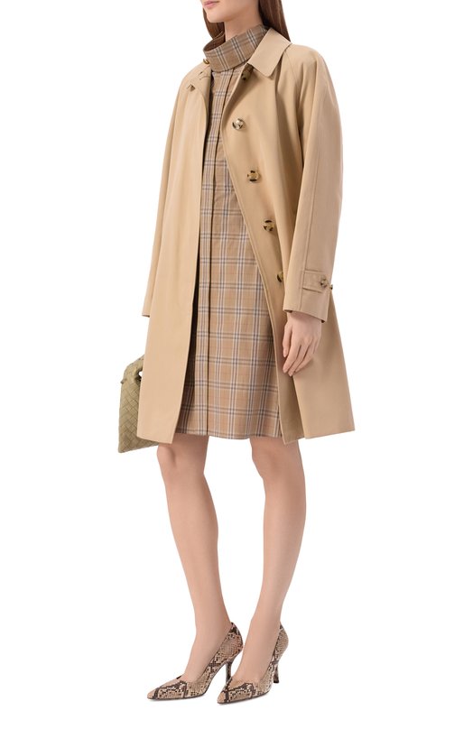 Кожаные туфли Dame 90 Burberry 8126136 Бежевый  8126136 Фото 3