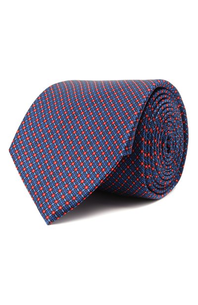 Мужской шелковый галстук CANALI, арт. 18/HS03350