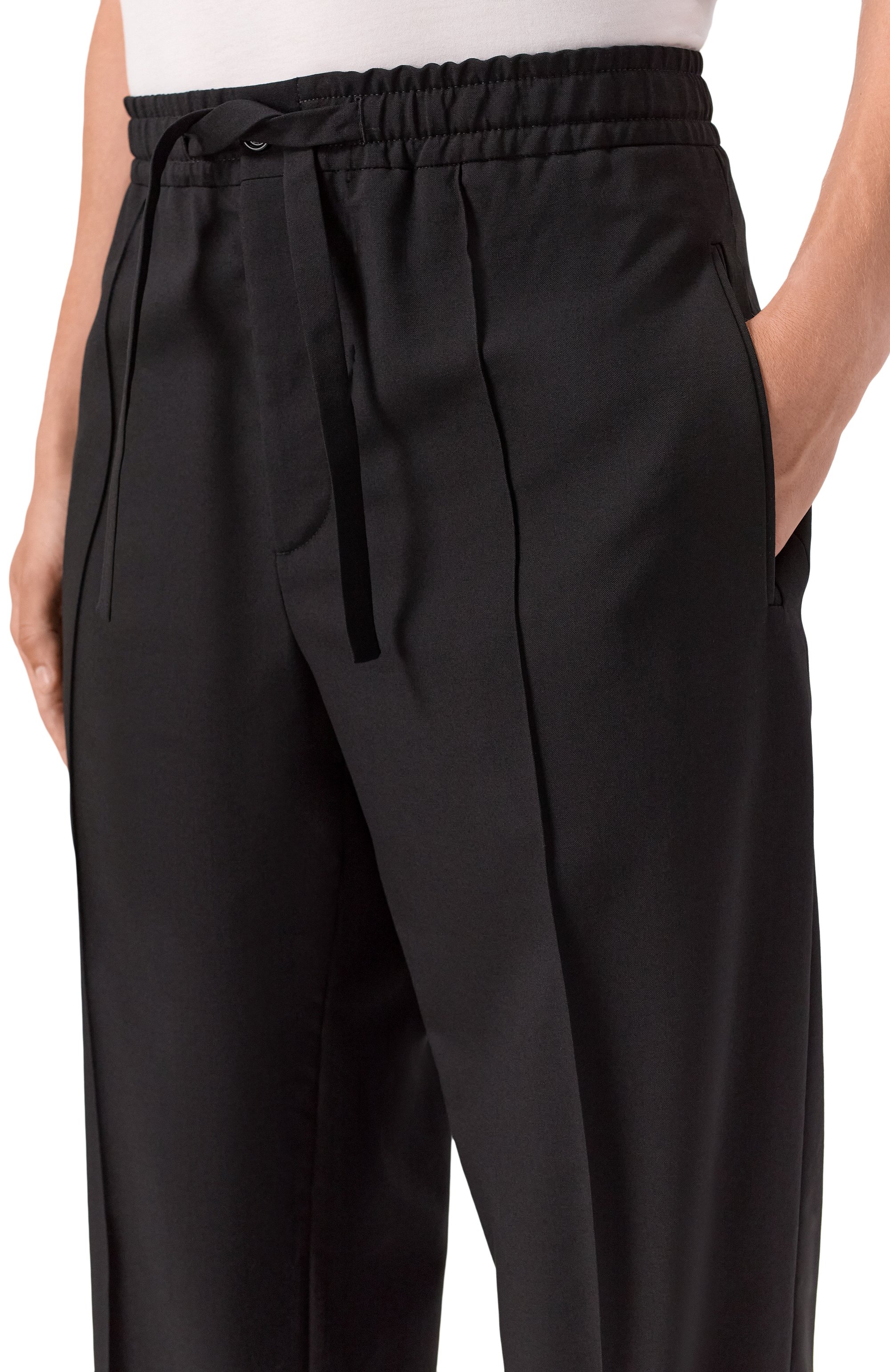 Шерстяные брюки VALENTINO, арт. 7V3RBN31/AV5, фото 5