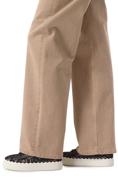Текстильные кеды lauren CHLOÉ, арт. CHC19U108D2/001, фото 3