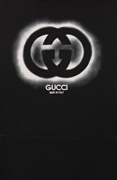 Хлопковое худи GUCCI, арт. 770839/XJF65, фото 5