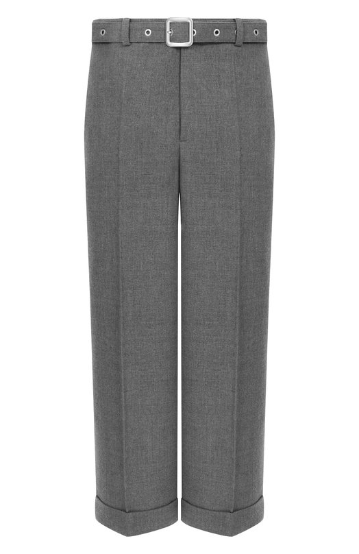 Шерстяные брюки Jil Sander J22KA0230-J41557 Серый J22KA0230-J41557