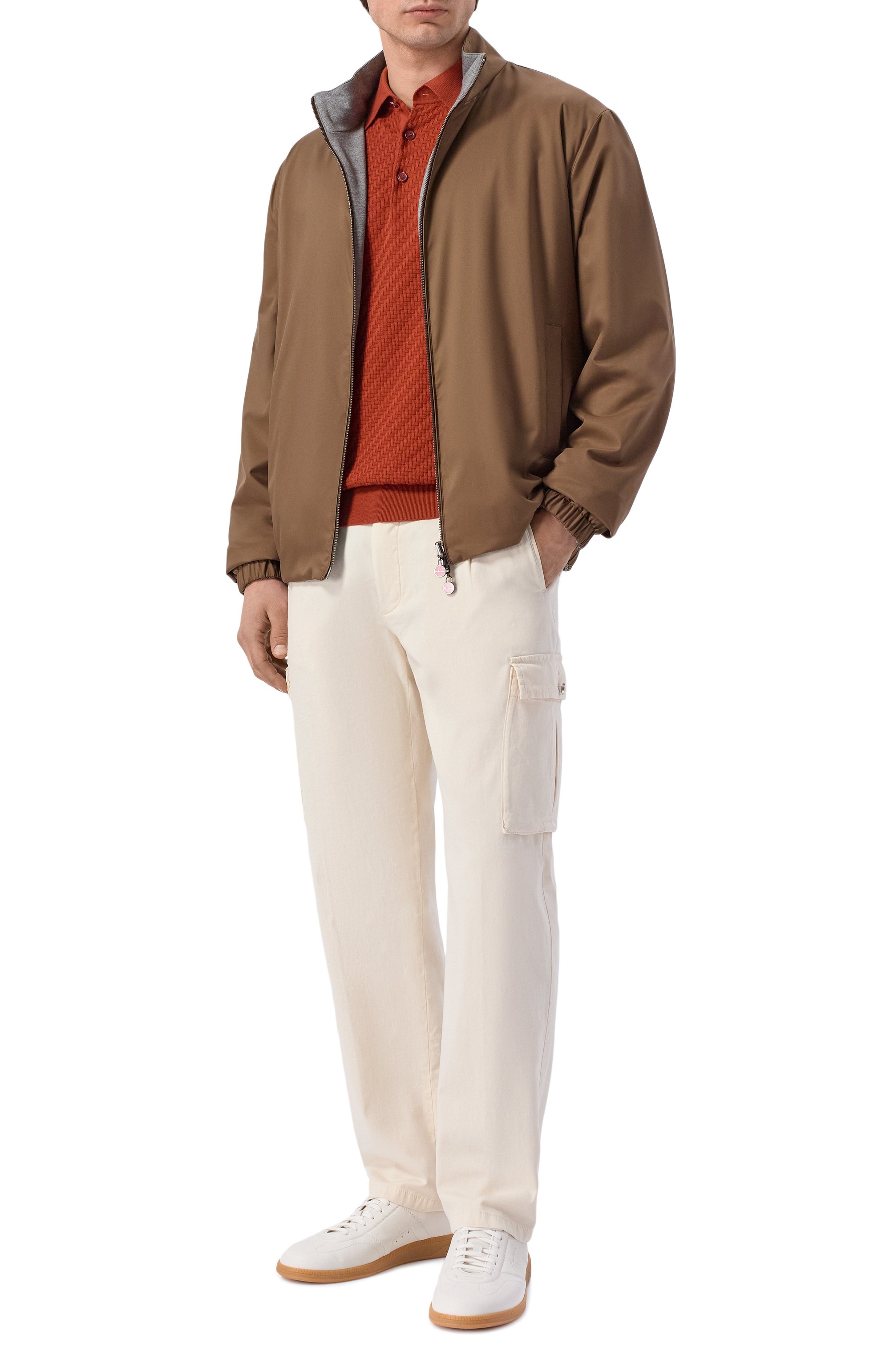 Двусторонний бомбер KITON, арт. UW2306V0820H, фото 2