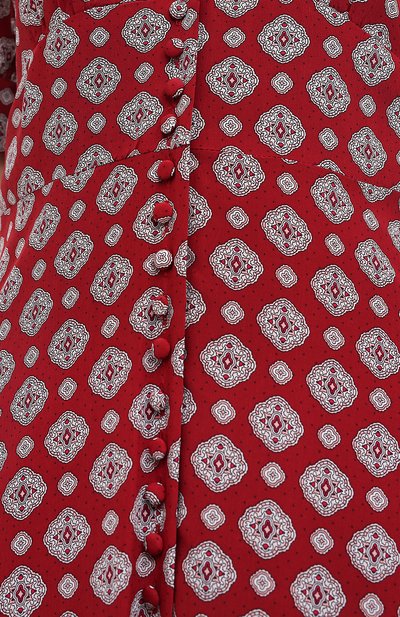 Шелковое платье MICHAEL MICHAEL KORS, арт. MU08ZK1EME, фото 5