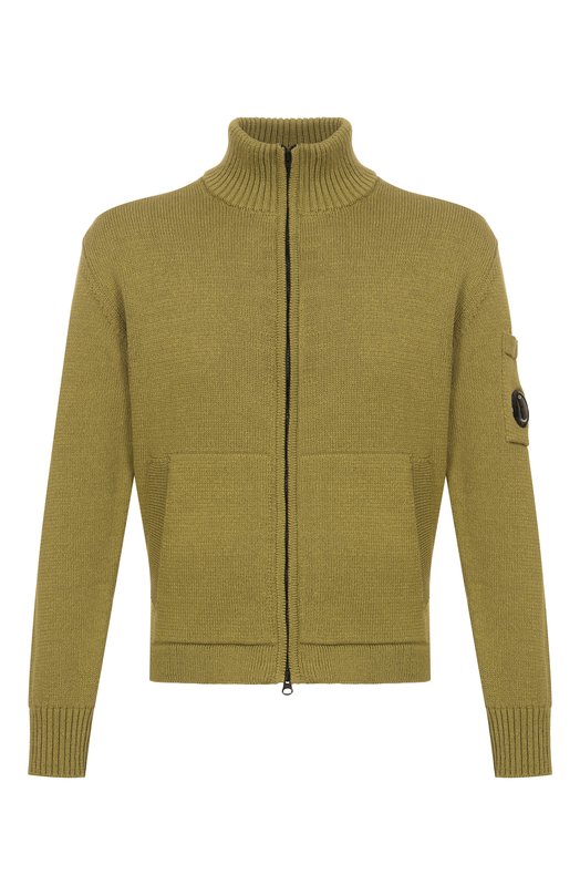 Хлопковый кардиган C.P. Company 20CMKN092A/110058A Хаки 20CMKN092A/110058A