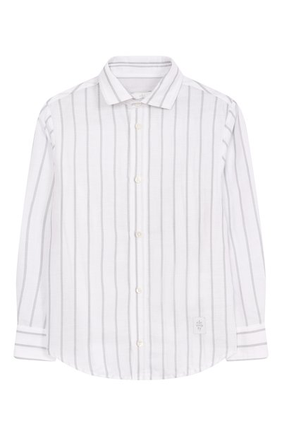 Рубашка изо льна и хлопка ELEVENTY, арт. EW5P30/Z2898/4-8