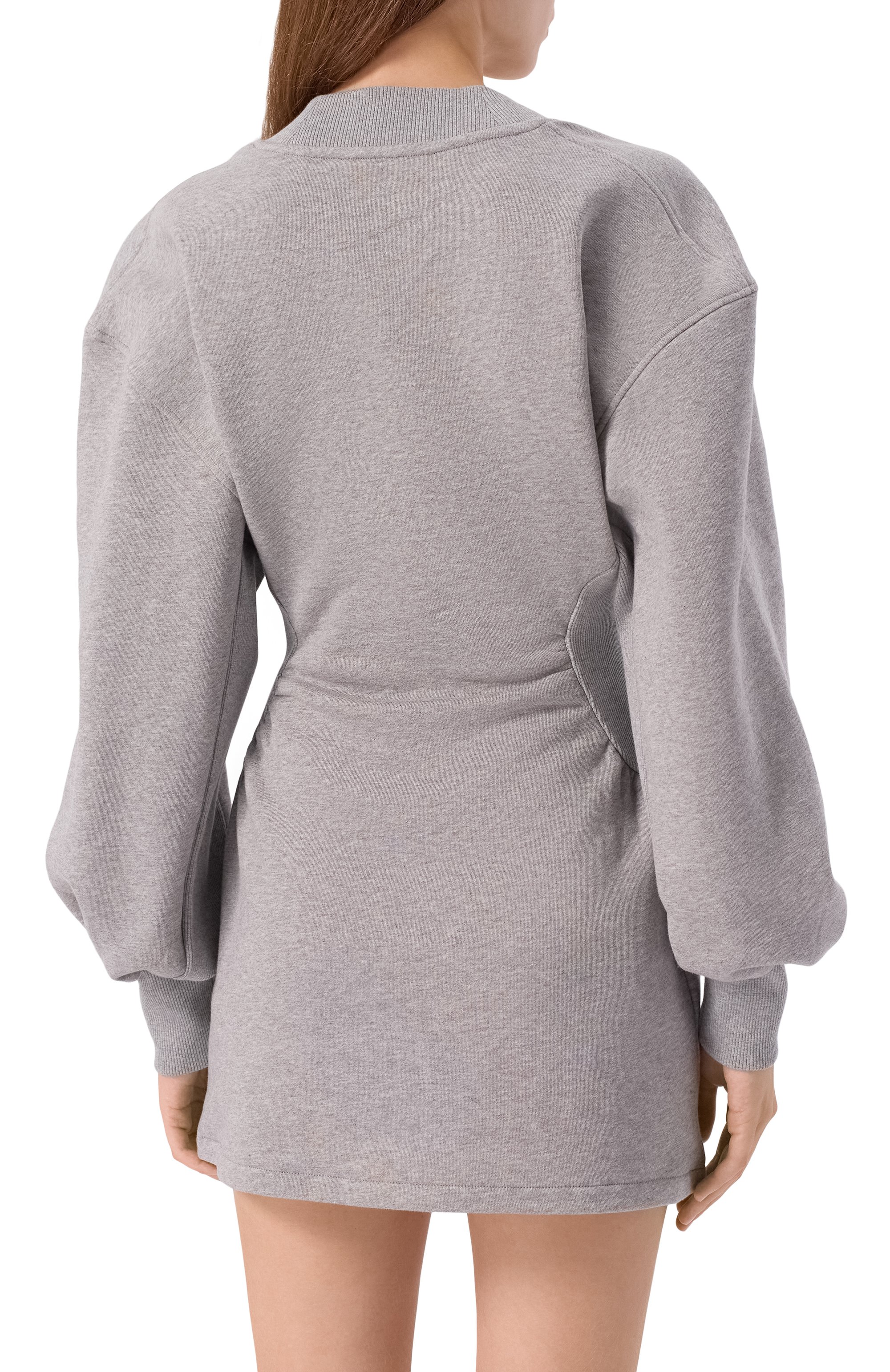 Хлопковое платье THE ATTICO, арт. 251WCA00436/JJF003AA, фото 4