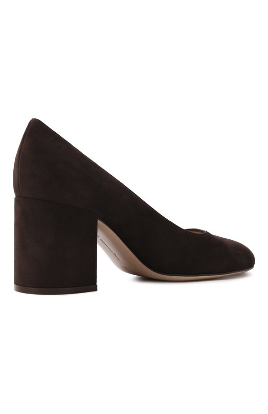 Замшевые туфли Joelle 70 Gianvito Rossi G22343.70RIC.CAMM0KA Коричневый  G22343.70RIC.CAMM0KA Фото 5