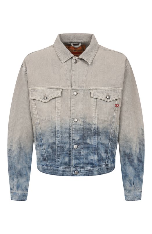 Хлопковая куртка Diesel A21680/09N93 Голубой A21680/09N93