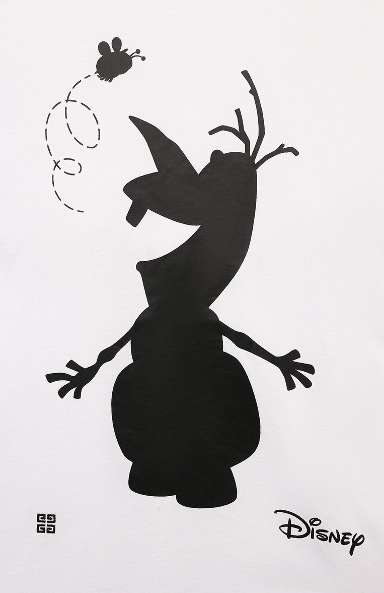 Хлопковая футболка GIVENCHY, арт. H30181/12+/14, фото 3