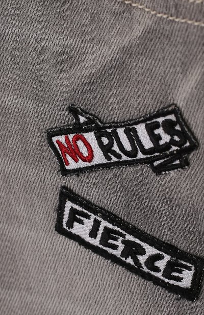 Джинсы с декоративными потертостями и нашивками MARC JACOBS (THE), арт. W24170/6A-12A, фото 3