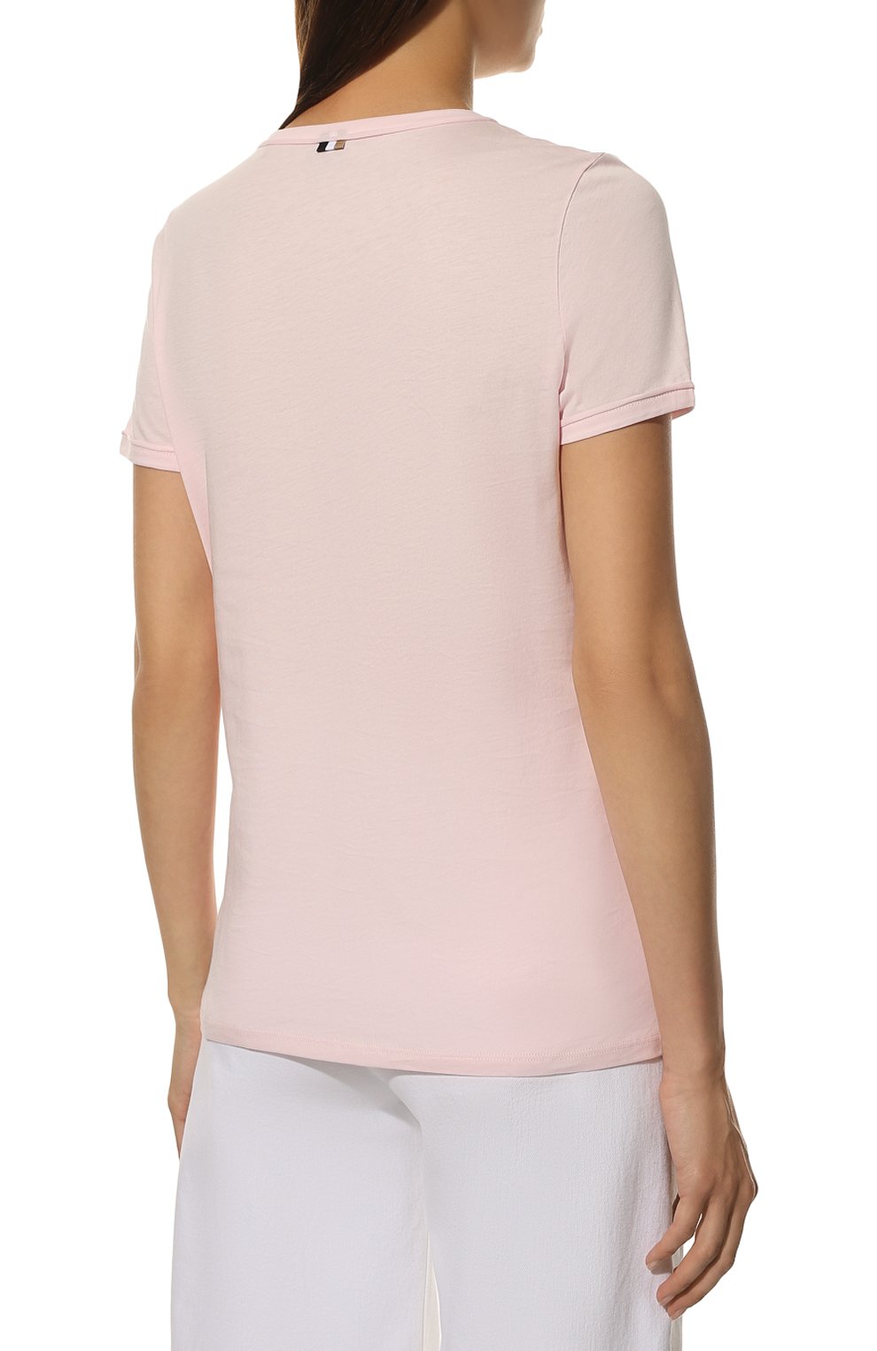 Хлопковая футболка BOSS, арт. 50472255, фото 4