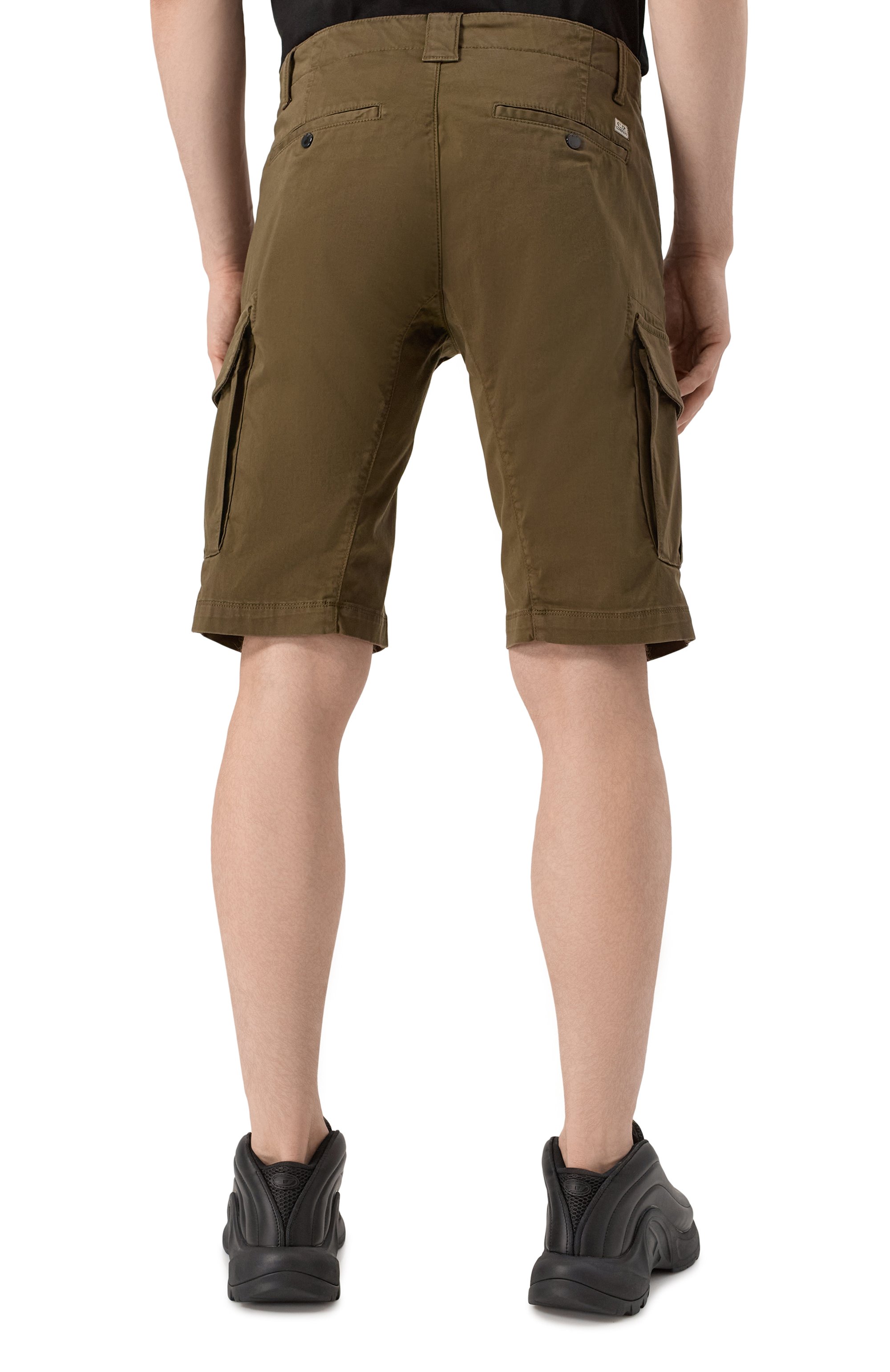 Хлопковые шорты C.P. COMPANY, арт. 18CMBE116A005694G, фото 4