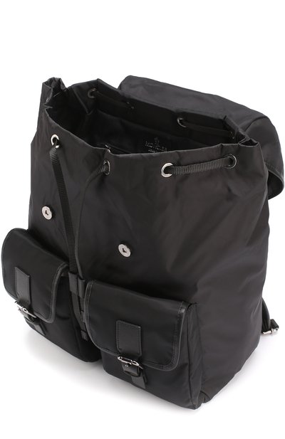 Текстильный рюкзак с отделкой из натуральной кожи MONCLER, арт. C1-09A-00617-00-54164, фото 3